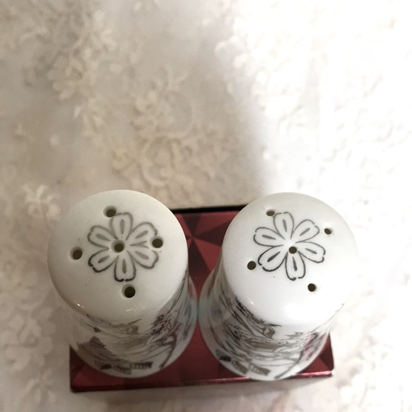 Vintage 25th Wedding Anniversary Salt & Pepper Shakers - Picture 3 of 4